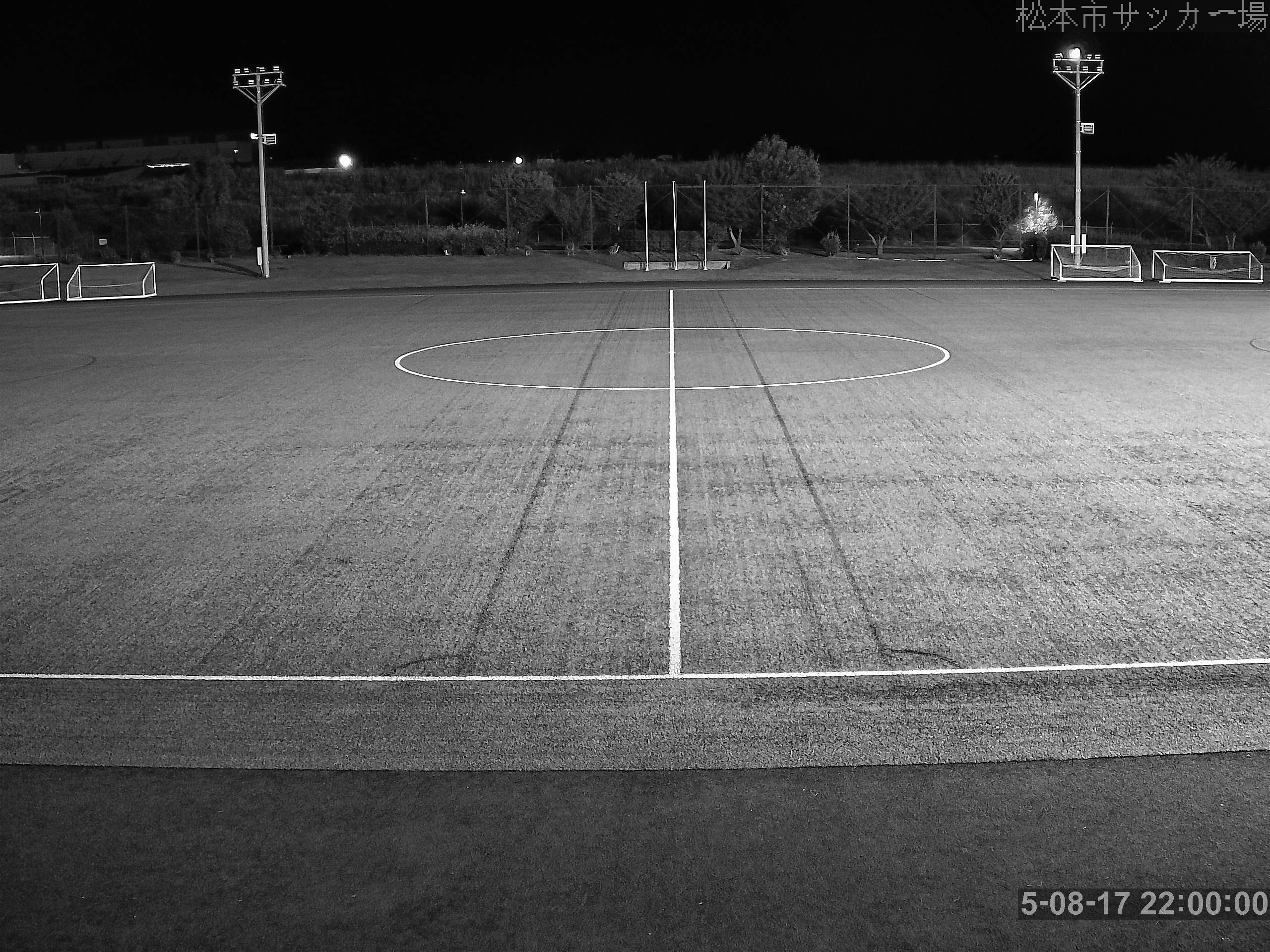 松本市サッカー場の映像